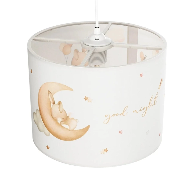  MOON 204-0019 Παιδικό Κρεμαστό Φωτιστικό Οροφής με Ντουί 1 x E27 AC 220-240V IP20 - Πολύχρωμο - Μ28 x Π28 x Υ24cm - 7