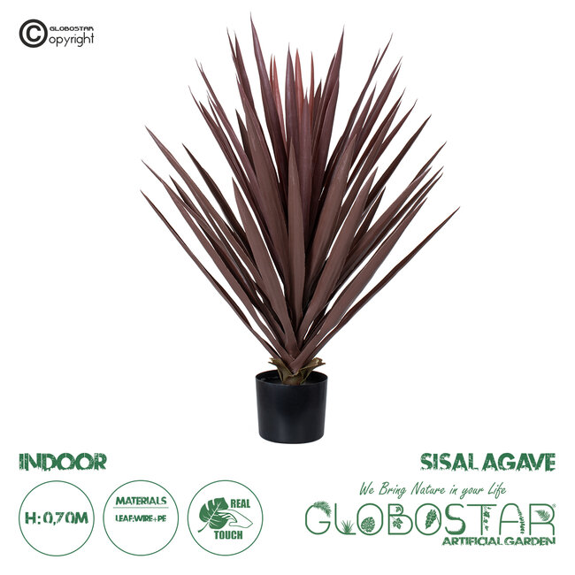 Artificial Garden SISAL AGAVE 20075 Τεχνητό Διακοσμητικό Φυτό Αγαύη Υ70cm