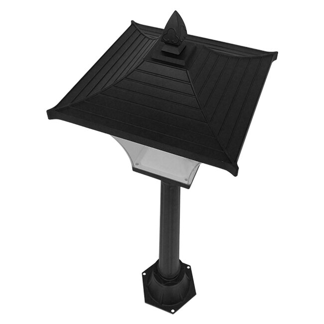 Αδιάβροχο IP65 Φωτιστικό Κολωνάκι Κήπου 32x32x109cm με Βάση E27 230v  12148 - 4