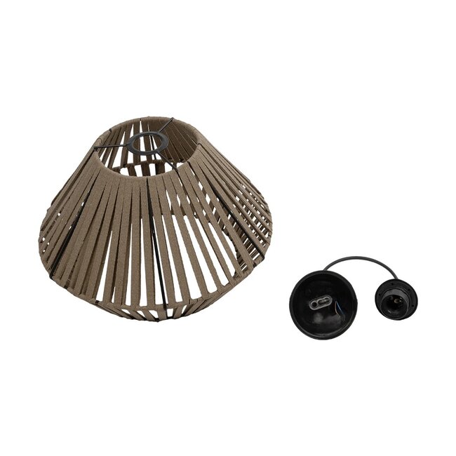 NUI 205-0067 Boho Κρεμαστό Φωτιστικό Οροφής με Ντουί 1 x E27 AC 220-240V IP20 - Μπεζ - M36 x Π36 x Υ27cm - 12 NUI 205-0067 Boho Κρεμαστό Φωτιστικό Οροφής με Ντουί 1 x E27 AC 220-240V IP20 - Μπεζ - M36 x Π36 x Υ27cm - 12