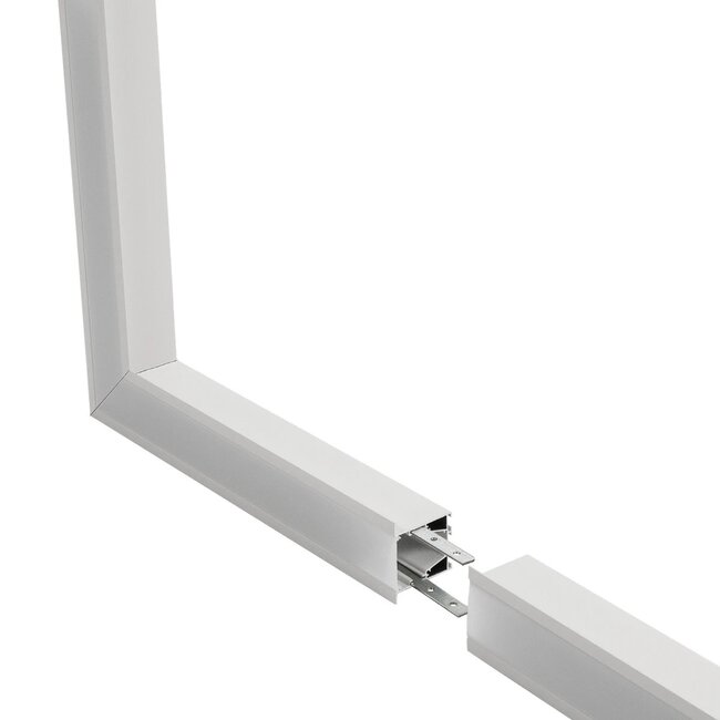 ALP-CORNER-SIDE90 RECESSA 61788 Χωνευτό Προφίλ Αλουμινίου Γωνία με Λευκό Γαλακτερό Πατητό Κάλυμμα για Ταινίες LED IP20 - Λευκό Ματ - Μ30 x Π3.5 x Υ4cm ALP-CORNER-SIDE90 RECESSA 61788 Χωνευτό Προφίλ Αλουμινίου Γωνία με Λευκό Γαλακτερό Πατητό Κάλυμμα για Ταινίες LED IP20 - Λευκό Ματ - Μ30 x Π3.5 x Υ4cm