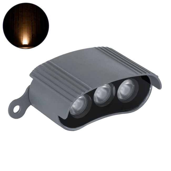 TREELIGHT-ZINA 90230 Κυρτή Μπάρα Φωτισμού Wall Washer με Αντιθαμβωτική Γρίλια Ειδική για Φυτά - Δέντρα LED 3W 255lm 30° DC 24V Αδιάβροχο IP65 Μ9 x Π6.5 x Υ4cm Αρχιτεκτονικό Πορτοκαλί 2200K - Γκρι Ανθρακί - 3 Years Warranty TREELIGHT-ZINA 90230 Κυρτή Μπάρα Φωτισμού Wall Washer με Αντιθαμβωτική Γρίλια Ειδική για Φυτά - Δέντρα LED 3W 255lm 30° DC 24V Αδιάβροχο IP65 Μ9 x Π6.5 x Υ4cm Αρχιτεκτονικό Πορτοκαλί 2200K - Γκρι Ανθρακί - 3 Years Warranty