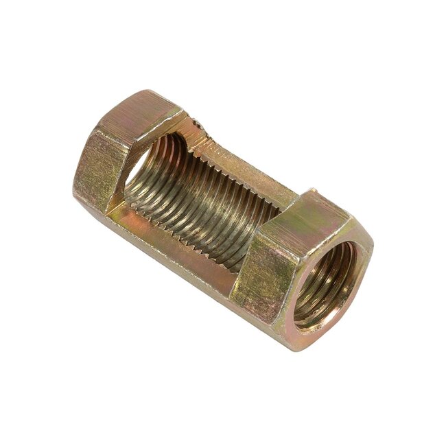 PIPEADAPT 79596 Μεταλλικός DIY Σύνδεσμος για Ολόπασους Σωλήνες Φωτιστικών - Μ1.3 x Π1.3 x Υ3cm - Πακέτο 10 Τεμαχίων