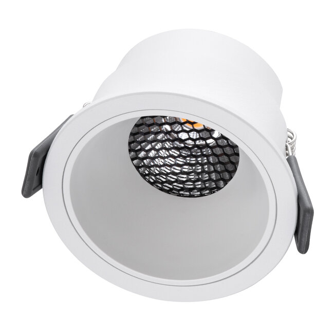 PLUTO-M 60255 Χωνευτό LED Spot Downlight TrimLess Φ8.4cm 10W 1250lm 38° AC 220-240V IP20 Φ8.4 x Υ5.9cm - Στρόγγυλο - Λευκό & Anti-Glare HoneyComb - Θερμό Λευκό 2700K - Bridgelux COB - 5 Years Warranty PLUTO-M 60255 Χωνευτό LED Spot Downlight TrimLess Φ8.4cm 10W 1250lm 38° AC 220-240V IP20 Φ8.4 x Υ5.9cm - Στρόγγυλο - Λευκό & Anti-Glare HoneyComb - Θερμό Λευκό 2700K - Bridgelux COB - 5 Years Warranty