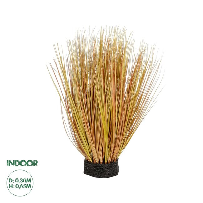 Artificial Garden GRASS BUSH 21171 Τεχνητό Διακοσμητικό Φυτό Θάμνος Γρασίδι Μ30 x Π20 x Υ65cm