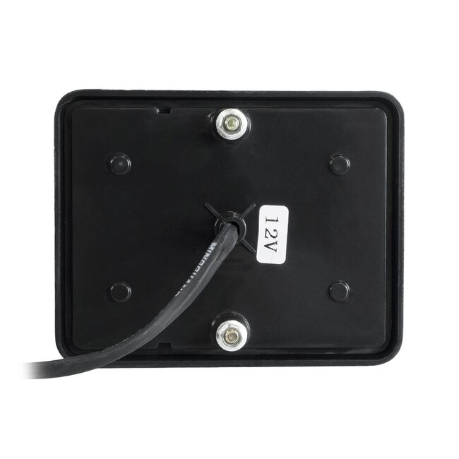 TAILIGHT 999-0255 Πίσω Φανάρι Οχημάτων LED 9W 360lm 140° DC 12V Αδιάβροχο IP66 Πορτοκαλί & Κόκκινο & Ψυχρό Λευκό 6000K - Μ12 x Π9.5 x Υ2cm - Πακέτο 2 Τεμαχίων - 1 Χρόνο Εγγύηση - 4