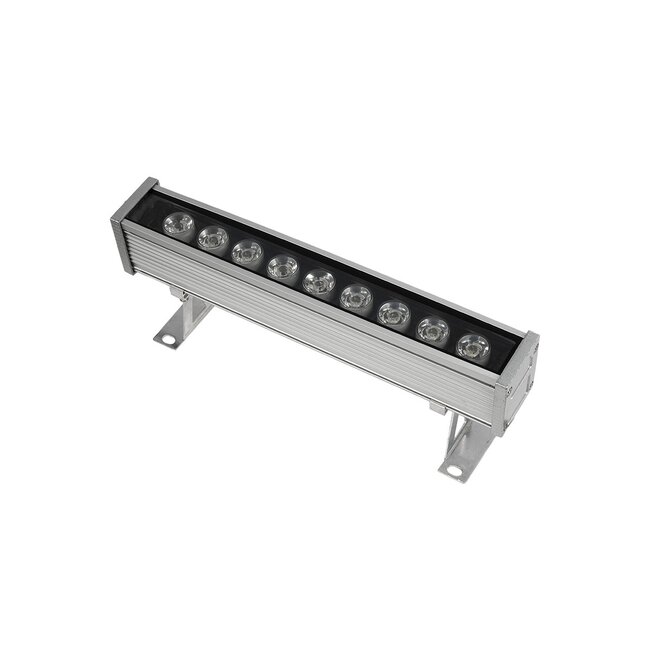 WASHERDAIA S-115502 Μπάρα Φωτισμού Wall Washer LED 9W 900lm 30° DC AC 220-240V Αδιάβροχο IP65 Ψυχρό Λευκό 6000K - Bridgelux SMD Chip - Ασημί - Μ26 x Π6 x Υ10.5cm - 3 Χρόνια Εγγύηση