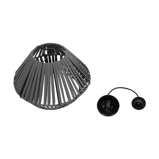 NUI 205-0065 Boho Κρεμαστό Φωτιστικό Οροφής με Ντουί 1 x E27 AC 220-240V IP20 - Γκρι - M36 x Π36 x Υ27cm - 12 NUI 205-0065 Boho Κρεμαστό Φωτιστικό Οροφής με Ντουί 1 x E27 AC 220-240V IP20 - Γκρι - M36 x Π36 x Υ27cm - 12