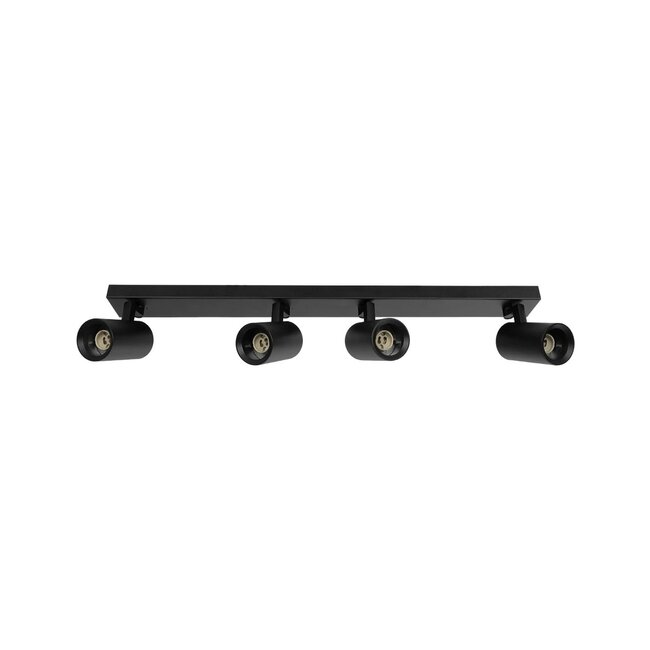 kelvo® SPOTA KLV-101-0140 Μοντέρνο Κινούμενο Φωτιστικό Σποτ Οροφής με Ντουί 4 x GU10 90° AC 220-240V IP20 - Μαύρο Ματ - Μ64 x Π6 x Υ14cm - 5 kelvo® SPOTA KLV-101-0140 Μοντέρνο Κινούμενο Φωτιστικό Σποτ Οροφής με Ντουί 4 x GU10 90° AC 220-240V IP20 - Μαύρο Ματ - Μ64 x Π6 x Υ14cm - 5