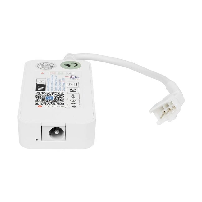 SP611E 73451 RF & WiFi 2.4G Ψηφιακός Pixel Addressable Controller DC 5-12-24V IP20 - RF & WiFi 2.4G & Bluetooth - SPI/TTL Protocol 2048 IC - Μ6.5 x Π3.3 x Υ1.5cm - 2 Χρόνια Εγγύηση - 4