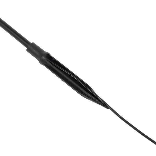 REED GLB-103-0007 Φωτιστικό Κολωνάκι Κήπου με Καρφωτή Βάση LED 2W 180lm 360° DC 24V Αδιάβροχο IP65 Θερμό Λευκό 2700K - Sanan SMD Chip - Μαύρο Ματ - Μ2 x Π2 x Υ80cm - 3 Χρόνια Εγγύηση - 9