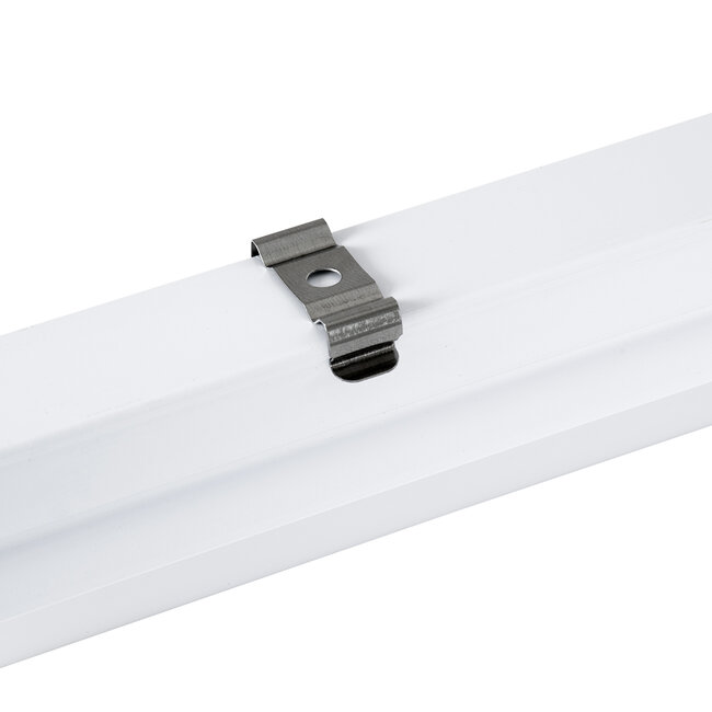 TUBO 60792 Γραμμικό Φωτιστικό Οροφής Linear LED Τύπου T5 Επεκτεινόμενο 18W 1728lm 180° AC 220-240V IP20 Πάγκου Κουζίνας με Διακόπτη On/Off Μ120 x Π2.2 x Υ3.5cm Θερμό Λευκό 2700K - Λευκό - 3 Years Warranty - 11