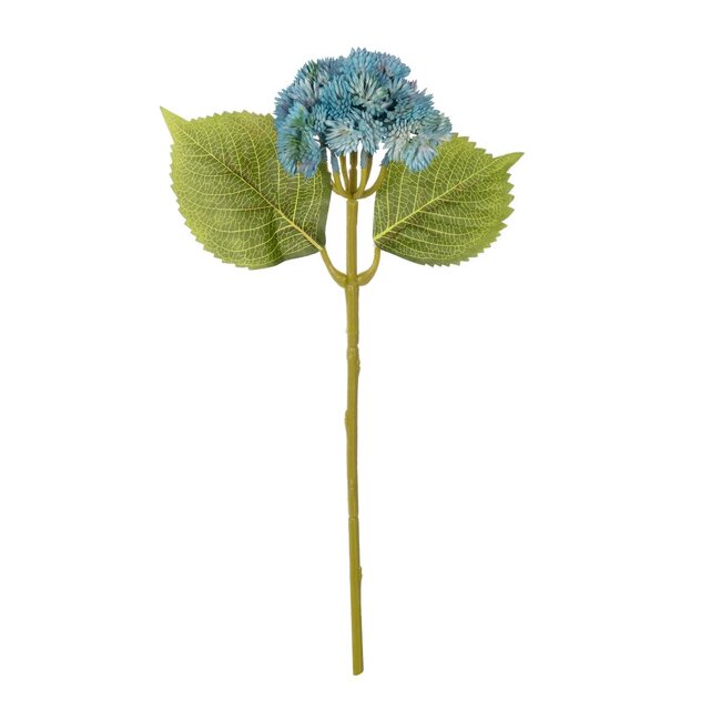 Artificial Garden SKY BLUE SEDUM BRANCH 21343 Τεχνητό Διακοσμητικό Κλαδί Γαλάζιο Σέδο Y38cm
