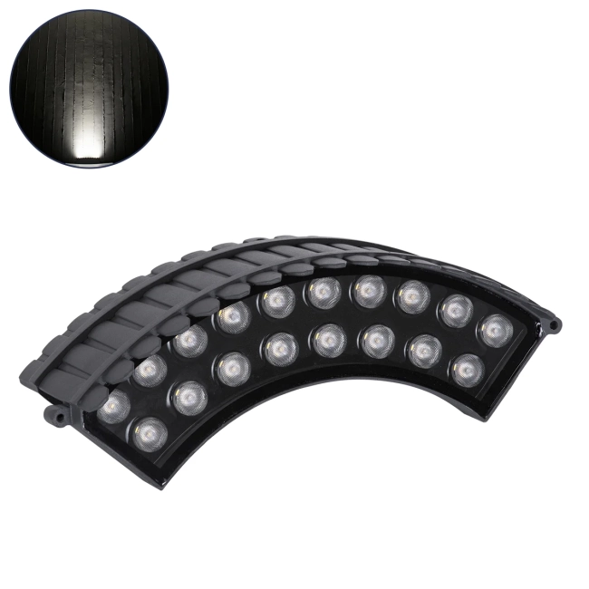 TREELIGHT-JINA 90694 Κυρτή Μπάρα Φωτισμού Wall Washer με Αντιθαμβωτική Γρίλια Ειδική για Φυτά - Δέντρα LED 18W 1710lm 10° DC 24V Αδιάβροχο IP67 L29 x W11 x H10.5cm Φυσικό Λευκό 4500K - Γκρι Ανθρακί - 3 Years Warranty TREELIGHT-JINA 90694 Κυρτή Μπάρα Φωτισμού Wall Washer με Αντιθαμβωτική Γρίλια Ειδική για Φυτά - Δέντρα LED 18W 1710lm 10° DC 24V Αδιάβροχο IP67 L29 x W11 x H10.5cm Φυσικό Λευκό 4500K - Γκρι Ανθρακί - 3 Years Warranty