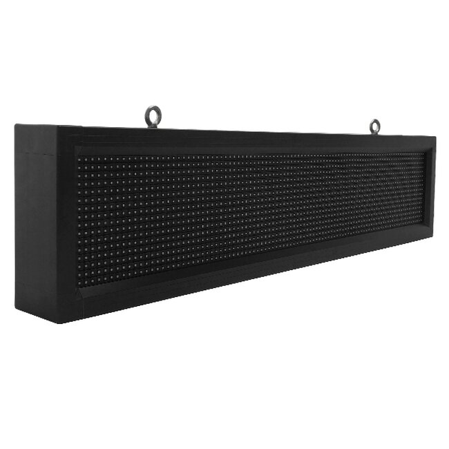 Αδιάβροχη Κυλιόμενη Επιγραφή SMD LED 230V USB & WiFi Κόκκινη Μονής Όψης 100x20cm  90251 Αδιάβροχη Κυλιόμενη Επιγραφή SMD LED 230V USB & WiFi Κόκκινη Μονής Όψης 100x20cm  90251