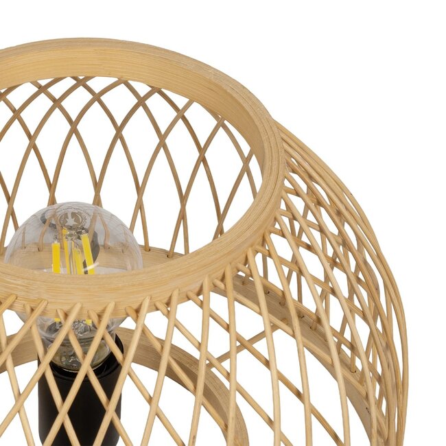 NOMAD 01998 Boho Επιτραπέζιο Φωτιστικό Πορτατίφ με Ντουί 1 x E27 AC 220-240V IP20 - Μπεζ - Μ30 x Π30 x Υ30cm - 7