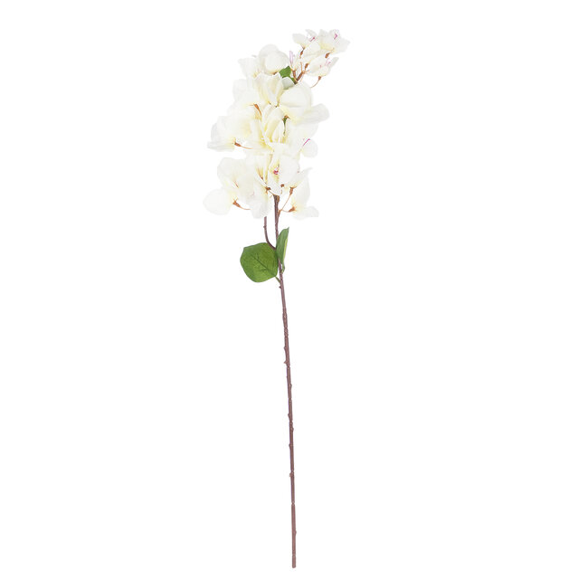 Artificial Garden BOUGAUVILLEA BRANCH 20659 Τεχνητό Διακοσμητικό Κλαδί Μπουκανβίλιας Λευκή Y80cm