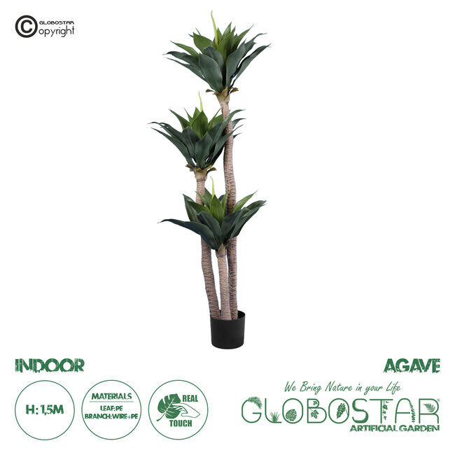 Artificial Garden AGAVE 20215 Τεχνητό Διακοσμητικό Φυτό Αγαύη Υ150cm Artificial Garden AGAVE 20215 Τεχνητό Διακοσμητικό Φυτό Αγαύη Υ150cm