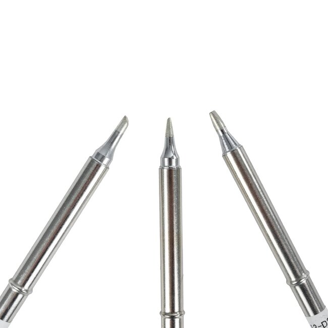 79949 Drillpro T12 ΣΕΤ 3 Κεφαλών για Κολλητήρι - Σταθμού Συγκόλλησης Συμβατές με Μοντέλα HAKKO FX951 & FX952 και για Άλλα Μοντέλα