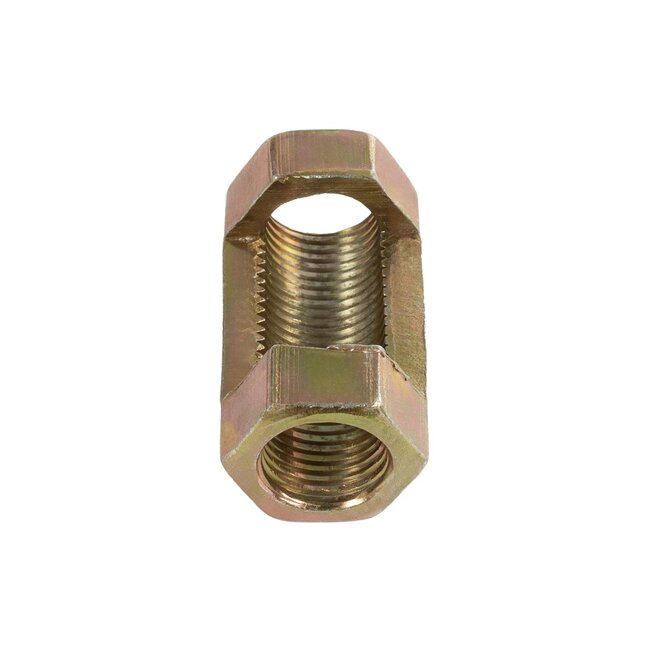 PIPEADAPT 79596 Μεταλλικός DIY Σύνδεσμος για Ολόπασους Σωλήνες Φωτιστικών - Μ1.3 x Π1.3 x Υ3cm - Πακέτο 10 Τεμαχίων