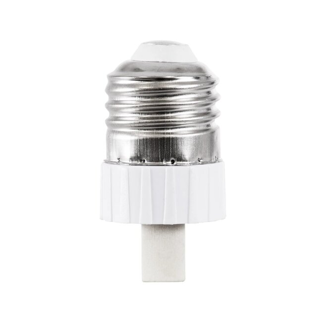 78958 Πλαστικός Αντάπτορας Μετατροπέας από 1xE27 σε 1xG9 Φ2.8 x Υ5.cm