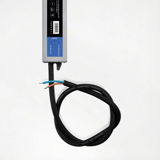 kelvo® SELAS KLV-107-0030 Τροφοδοτικό/Μετασχηματιστής Class II SELV 36W 1.5A AC 220-240V σε DC 24V Αδιάβροχο IP67 - Γκρι Ανθρακί Ματ - Μ22 x Π3 x Υ2cm - 5 Χρόνια Εγγύηση - 5