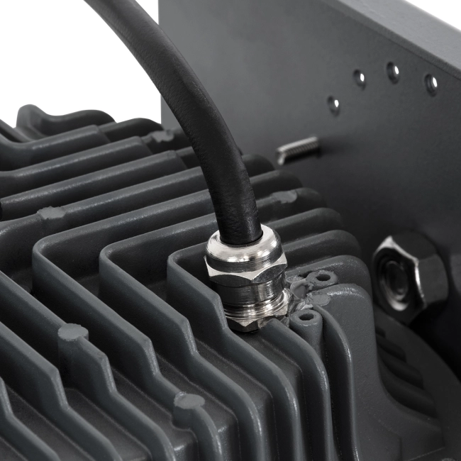 FLOOD-AION 90227 Προβολέας Wall Washer Special Water Effect - Ειδικού Εφέ Νερού LED 40W 2400lm 15° DC 24V Αδιάβροχο IP65 L35.5 x W31.5 x H16.5cm RGBW DMX512 - Γκρι Ανθρακί - 3 Years Warranty - 9
