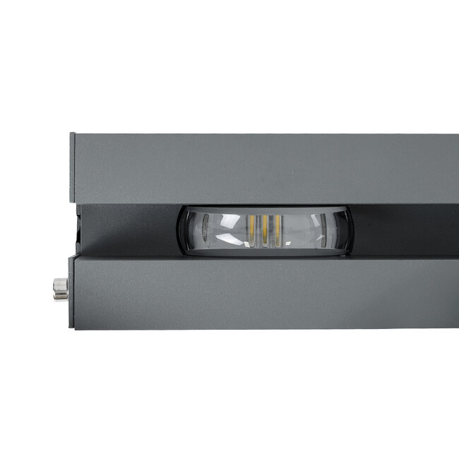  WINDOWARTE 90723 Φωτιστικό Ανάδειξης Παραθύρων LED 36W 3240lm 8° x 180° DC 24V Αδιάβροχο IP67 Θερμό Λευκό 2700K Dimmable - CREE XPE Chip - Γκρι Ανθρακί - Μ50 x Π7 x Υ4.5cm - 3 Χρόνια Εγγύηση - 9