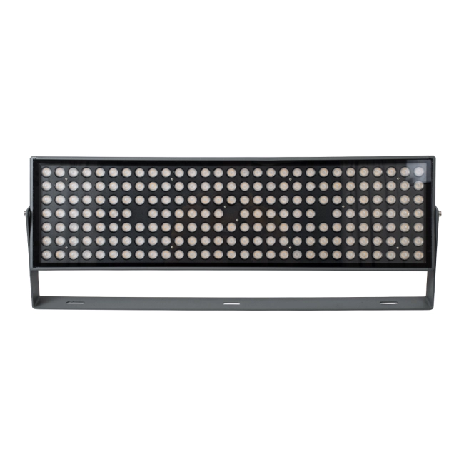 FLOODZANA 90560 Προβολέας Σποτ Wall Washer LED 200W 18000lm 30° DC 24V Αδιάβροχο IP65 Θερμό Λευκό 2700K Dimmable - Bridgelux SMD Chip - Γκρι Ανθρακί - Μ70 x Π29 x Υ10cm - 3 Χρόνια Εγγύηση