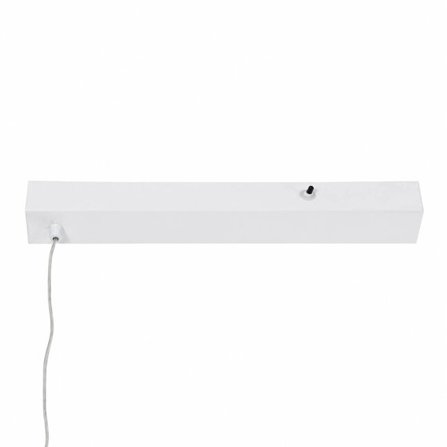 kelvo® LINARIA KLV-101-0256 Κρεμαστό Φωτιστικό Οροφής LED 36W 3600lm 180° AC 220-240V IP20 Ρυθμιζόμενο Λευκό CCT με Χειριστήριο από 2700K έως 6000K Dimmable - Lumileds SMD Chip - Λευκό Ματ - Μ120 x Π2 x Υ12cm - 3 Χρόνια Εγγύηση - 8