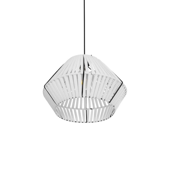 NUI 205-0063 Boho Κρεμαστό Φωτιστικό Οροφής με Ντουί 1 x E27 AC 220-240V IP20 - Λευκό - M36 x Π36 x Υ27cm - 6 NUI 205-0063 Boho Κρεμαστό Φωτιστικό Οροφής με Ντουί 1 x E27 AC 220-240V IP20 - Λευκό - M36 x Π36 x Υ27cm - 6