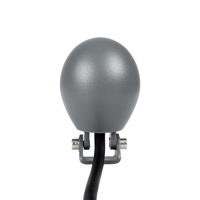 GARDIS GLB-103-0027 Φωτιστικό Σποτ για Φυτά - Δέντρα με Βάση Κήπου / Καρφωτό LED 3W 270lm 24° DC 24V Αδιάβροχο IP65 Θερμό Λευκό 2700K - Sanan SMD Chip - Γκρι Ανθρακί Ματ - Μ4.5 x Π4 x Υ7cm - 3 Χρόνια Εγγύηση - 8