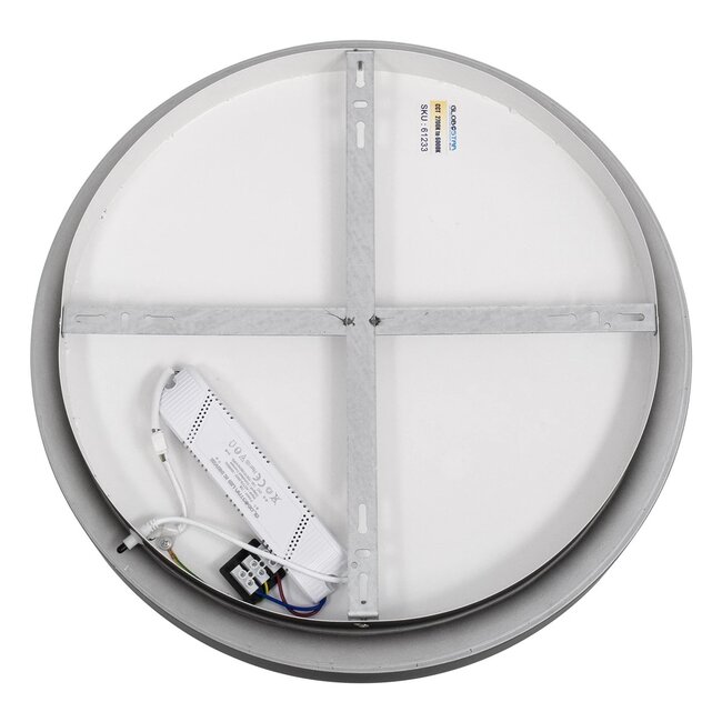 kelvo® SALEM KLV-101-0277 Φωτιστικό Οροφής LED 75W 7500lm 120° AC 220-240V IP20 Ρυθμιζόμενο Λευκό CCT με Χειριστήριο από 2700K έως 6000K Dimmable - Lumileds SMD Chip - Μαύρο Ματ - Μ45 x Π45 x Υ8.5cm - 3 Χρόνια Εγγύηση - 7