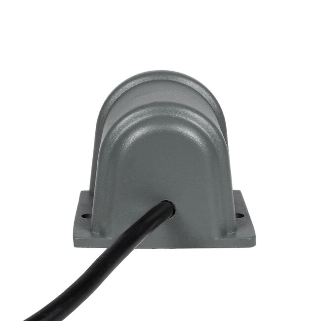 FLOODORA GLB-103-0030 Προβολέας Σποτ Wall Washer LED 3W 270lm 5° AC 220-240V Αδιάβροχο IP65 Θερμό Λευκό 2700K - Sanan SMD Chip - Γκρι Ανθρακί Ματ - Μ6.5 x Π5.5 x Υ5cm - 3 Χρόνια Εγγύηση - 8
