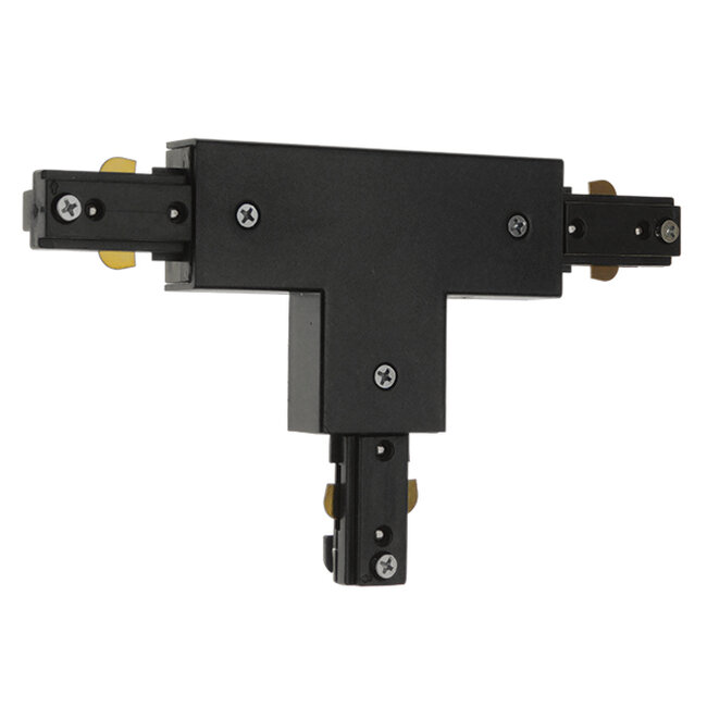  S-40050 Διφασικός Connector 3 Καλωδίων Συνδεσμολογίας Ταφ (Τ) για Μαύρη Ράγα Οροφής