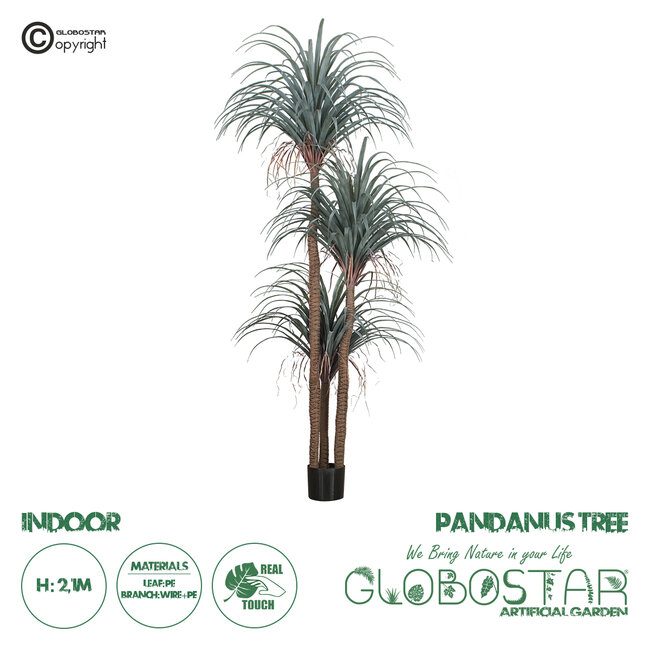 Artificial Garden PANDANUS TREE 20050 Τεχνητό Διακοσμητικό Φυτό Πάνδανος Υ210cm Artificial Garden PANDANUS TREE 20050 Τεχνητό Διακοσμητικό Φυτό Πάνδανος Υ210cm
