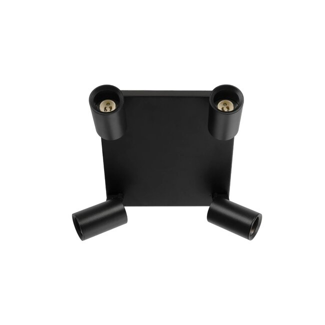 kelvo® SPOTA KLV-101-0146 Μοντέρνο Κινούμενο Φωτιστικό Σποτ Οροφής με Ντουί 4 x GU10 90° AC 220-240V IP20 - Μαύρο Ματ - Μ26 x Π26 x Υ14cm - 5 kelvo® SPOTA KLV-101-0146 Μοντέρνο Κινούμενο Φωτιστικό Σποτ Οροφής με Ντουί 4 x GU10 90° AC 220-240V IP20 - Μαύρο Ματ - Μ26 x Π26 x Υ14cm - 5