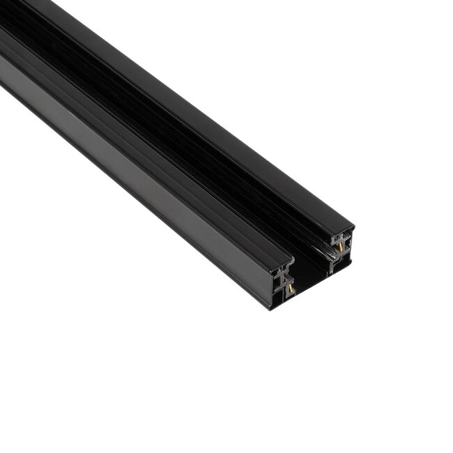 TRACKOLD-2PH 60875 Διφασική Ράγα 3 Καλωδίων 2L+1N για Σύστημα Ράγας Trackold-2PH AC 220-240V IP20 - Μαύρο Ματ - Μ100 x Π5 x Υ1cm