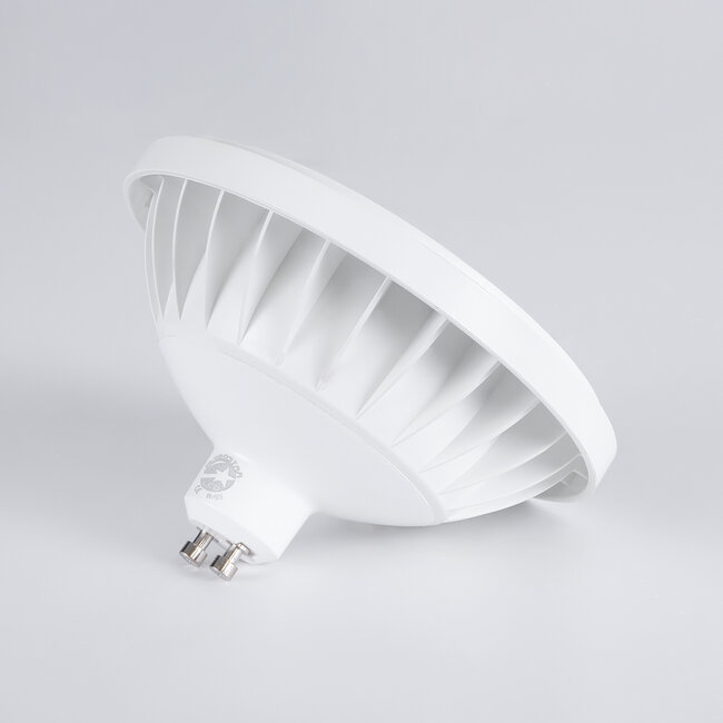 60132 Σποτ LED GU10 AR111 15W 1500lm 12° AC 220-240V IP20 Φ11 x Υ6.6cm Ψυχρό Λευκό 6000K Dimmable - 3 Χρόνια Εγγύηση