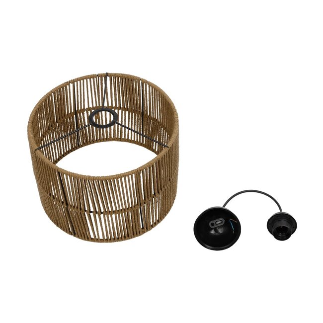 SAFA 205-0085 Boho Κρεμαστό Φωτιστικό Οροφής με Ντουί 1 x E27 AC 220-240V IP20 - Μπεζ - M30 x Π30 x Υ26cm - 12 SAFA 205-0085 Boho Κρεμαστό Φωτιστικό Οροφής με Ντουί 1 x E27 AC 220-240V IP20 - Μπεζ - M30 x Π30 x Υ26cm - 12