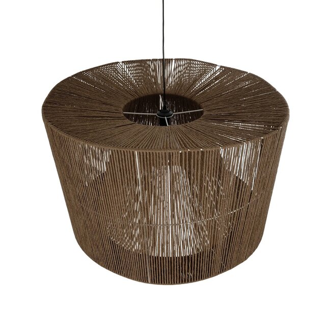 ZYLINDER 205-0023 Boho Κρεμαστό Φωτιστικό Οροφής με Ντουί 1 x E27 AC 220-240V IP20 - Καφέ - M80 x Π80 x Υ51cm - 7 ZYLINDER 205-0023 Boho Κρεμαστό Φωτιστικό Οροφής με Ντουί 1 x E27 AC 220-240V IP20 - Καφέ - M80 x Π80 x Υ51cm - 7