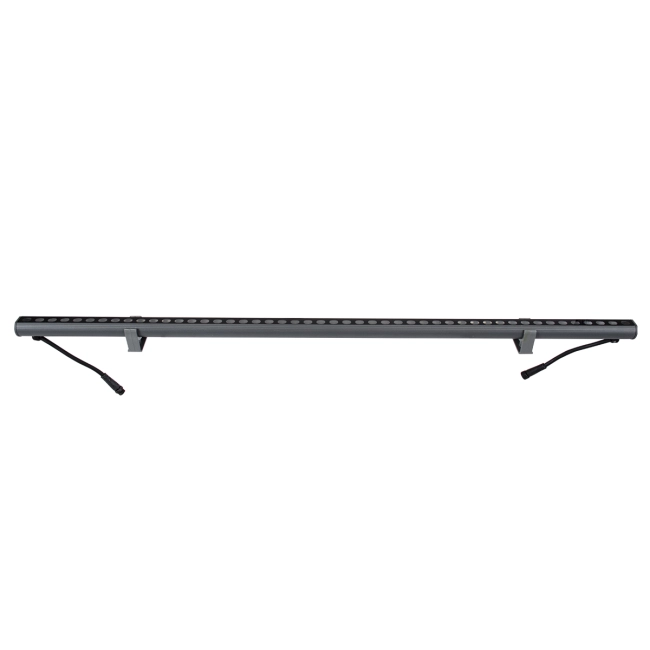 WASHERSTELLAR 90577 Μπάρα Φωτισμού Wall Washer LED 12W 1020lm 30° DC 24V Αδιάβροχο IP67 Πολύχρωμο RGBW Dimmable DMX512 - Bridgelux SMD Chip - Γκρι Ανθρακί - Μ100 x Π3.2 x Υ3cm - 3 Χρόνια Εγγύηση - 4