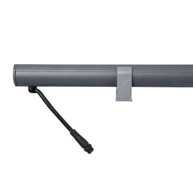 WASHERPANDA 90583 Μπάρα Φωτισμού Wall Washer LED 36W 3960lm 15° DC 24V Αδιάβροχο IP67 Θερμό Λευκό 2700K Dimmable - Bridgelux SMD Chip - Γκρι Ανθρακί - Μ100 x Π4 x Υ3.5cm - 3 Χρόνια Εγγύηση - 7