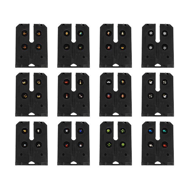 75599 Προβολάκι Κήπου Καρφωτό - Δαπέδου Epistar LED 6W 300lm 60° AC 230V Αδιάβροχο IP67 RGB με 12 Διαφορετικά Σχέδια Φωτισμού - 5