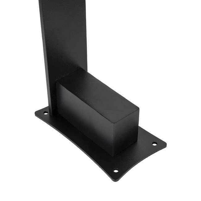 GREENERY 90544 Φωτιστικό Κήπου - Κολωνάκι Αρχιτεκτονικού Φωτισμού Εξωτερικού Χώρου LED 15W 1500lm 120° AC 220-240V - Αδιάβροχο IP65 - Σώμα Αλουμινίου & ABS - Μ8 x Π15 x Υ70cm - Θερμό Λευκό 2700K - Μαύρο - 2 Χρόνια Εγγύηση - 5