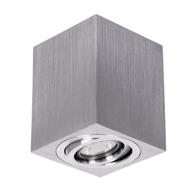 kelvo® AKIRA KLV-101-0030 Κινούμενο Φωτιστικό Downlight Σποτ για Λάμπα MR16 με Ντουί GU10 AC 220-240V IP20 - Νίκελ Βούρτσας - Μ8 x Π8 x Υ10cm kelvo® AKIRA KLV-101-0030 Κινούμενο Φωτιστικό Downlight Σποτ για Λάμπα MR16 με Ντουί GU10 AC 220-240V IP20 - Νίκελ Βούρτσας - Μ8 x Π8 x Υ10cm
