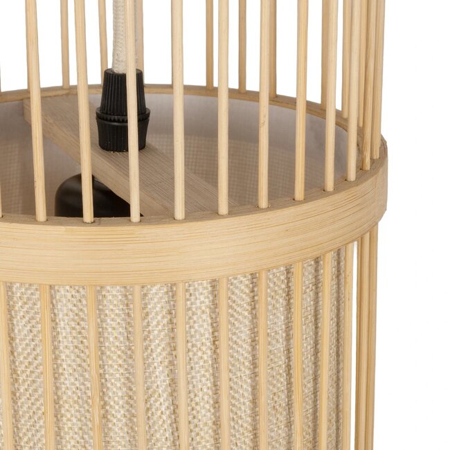 TULUM 01978 Boho Φωτιστικό Τοίχου - Απλίκα με Ντουί 1 x E27 AC 220-240V IP20 - Μπεζ - Μ16 x Π26.5 x Υ47cm - 5