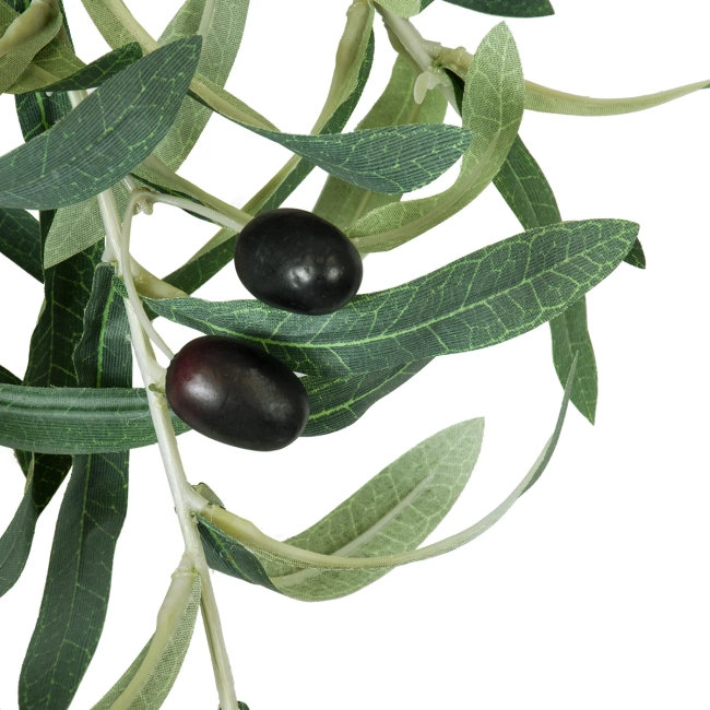 Artificial Garden OLIVE TREE BRANCH 20233 Τεχνητό Διακοσμητικό Κλαδί Ελιάς Π30 x Υ95cm - 4