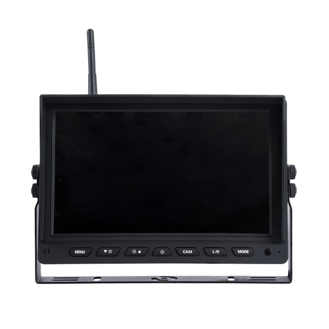 Έγχρωμη Οθόνη 9 ιντσών WiFi για Αυτοκινητο - Φορτηγό DC 12-24V - για Σύνδεση έως 4 WiFi Κάμερες 1080P HD Οπισθοπορείας - Μαύρο - 3