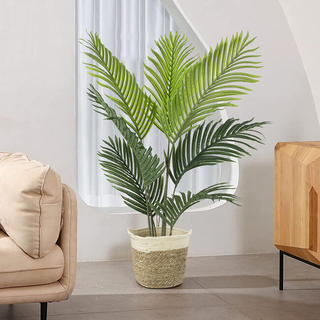 Artificial Garden ARECA PALM TREE 20008 Τεχνητό Διακοσμητικό Φυτό Φοινικόδεντρο Αρέκα Υ120cm - 5